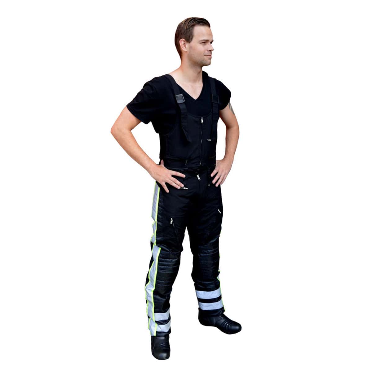 PRO TOUR DUPONT REFLECTIE MOTORBROEK MET HESJE