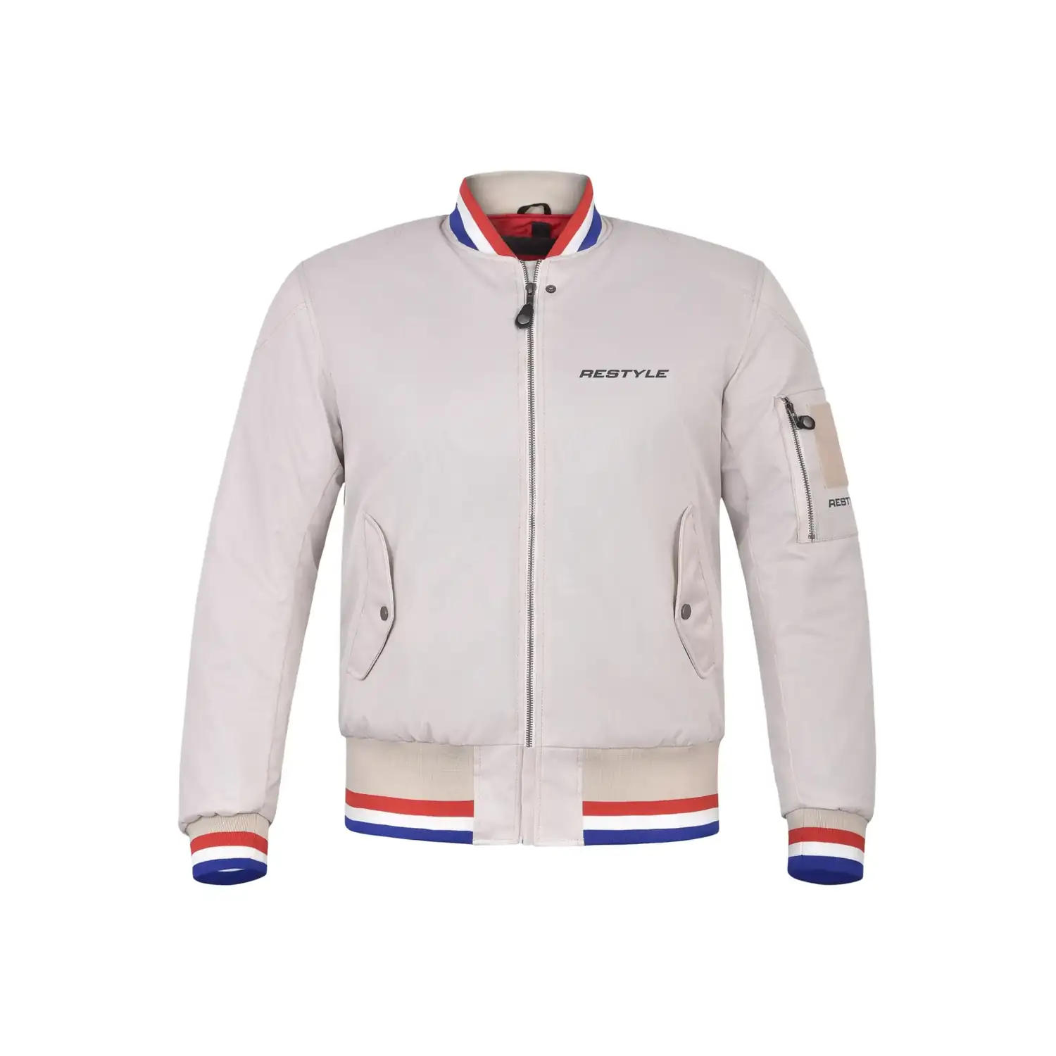 RESTYLE UNITED CE-BOMBER CRÈME