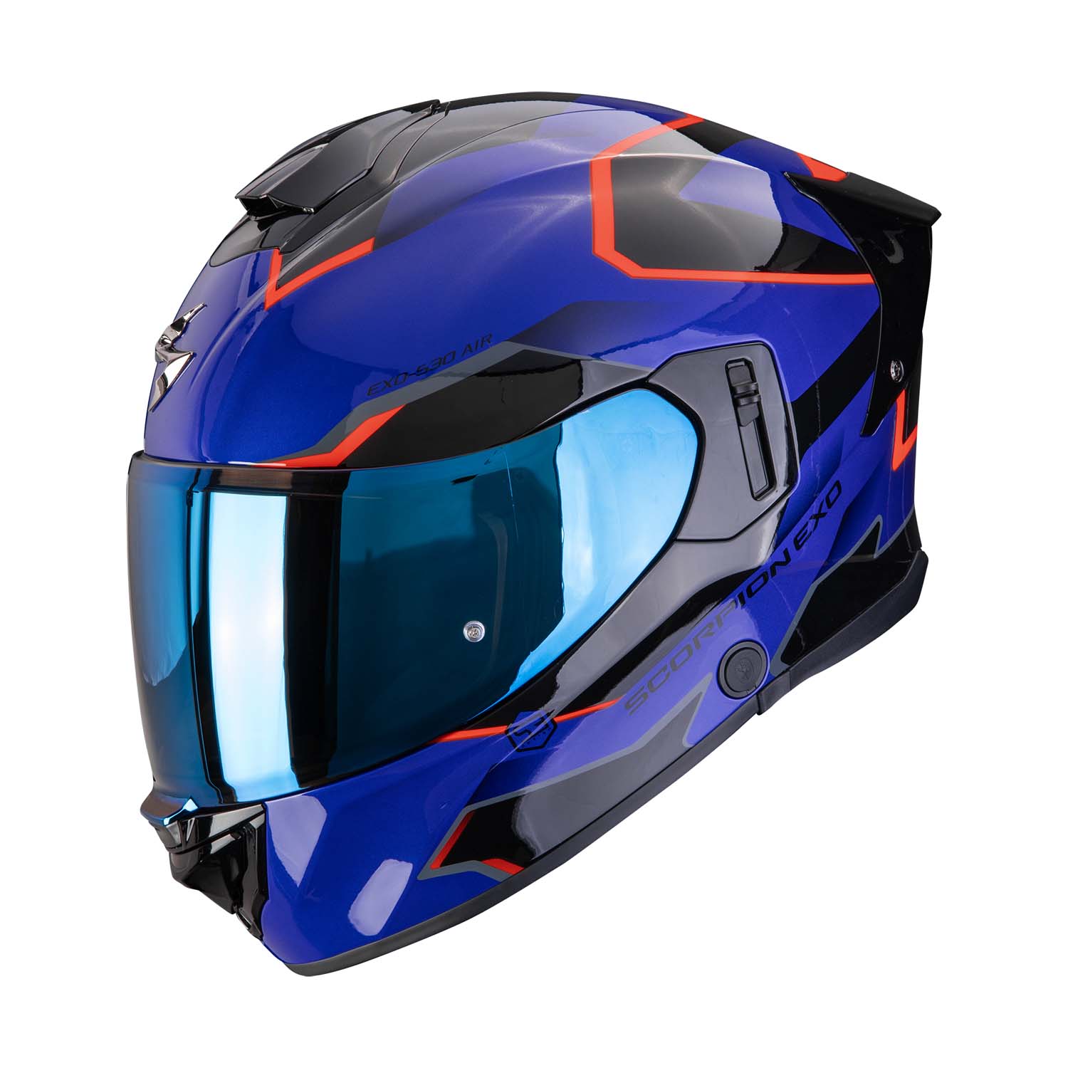 Scorpion EXO-530 Air Clip Blue Black Red