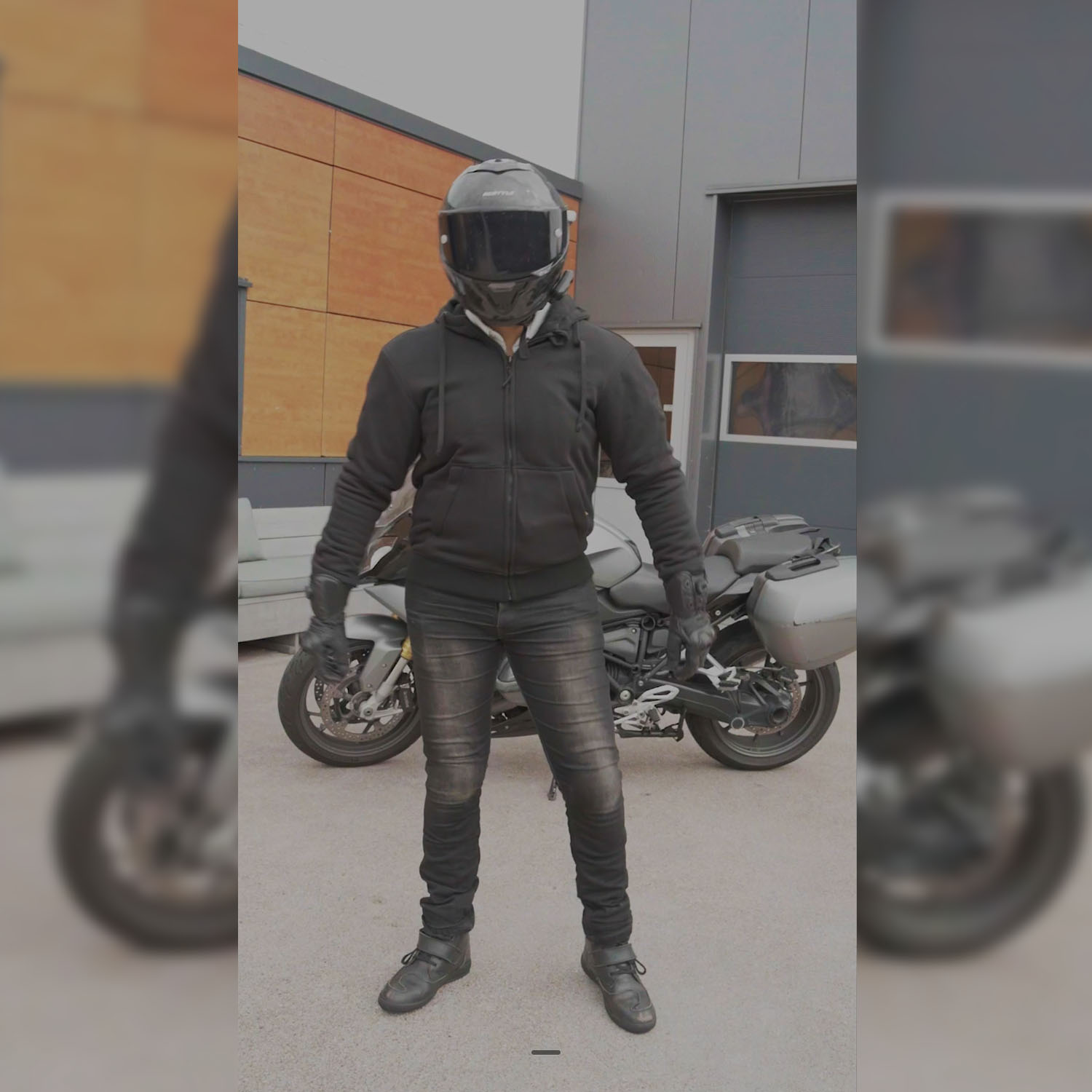 CE-TYGO Kevlar motorhoodie - video cover